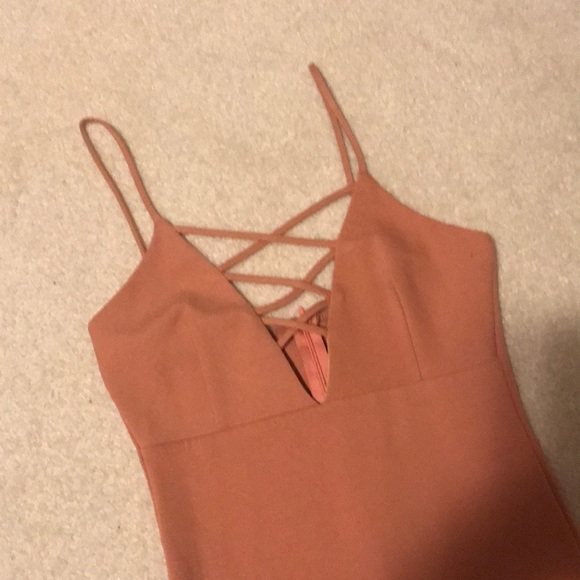 NWOT Strappy Bodycon Dress - Picture 2 of 2